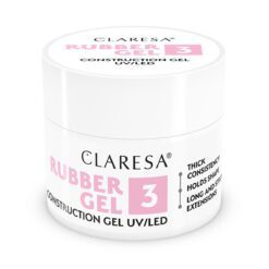 CLARESA RUBBER GEL 3, 45g rakennusgeeli CLARESA RUBBER GEL 3, 45g rakennusgeeli