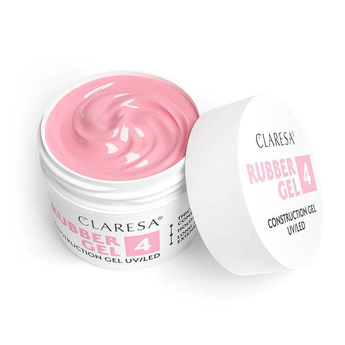 CLARESA RUBBER GEL 4, 90g rakennusgeeli CLARESA RUBBER GEL 4, 90g rakennusgeeli