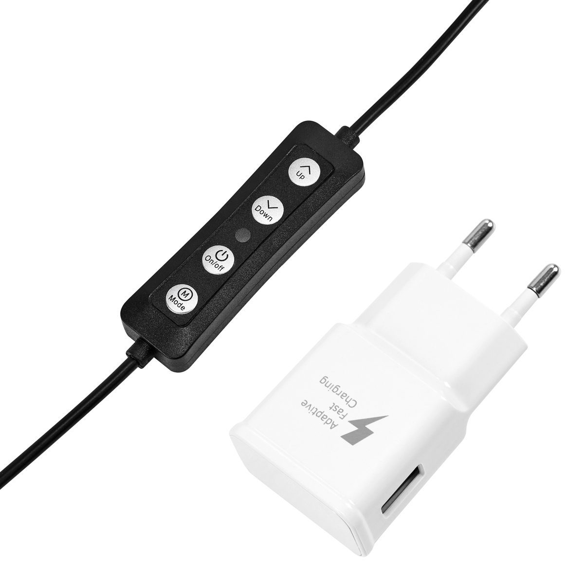 GLOW rengasvalo 10″ bsc 10W jalustalla GLOW rengasvalo 10" bsc 10W jalustalla