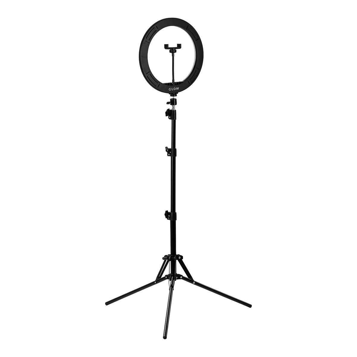 GLOW rengasvalo 13″ bsc 10W jalustalla GLOW rengasvalo 13" bsc 10W jalustalla