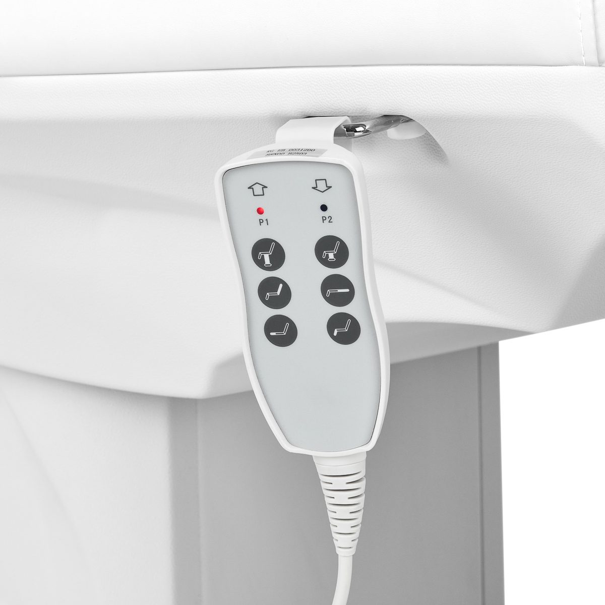 Hoitotuoli Azzurro 891 kaukosäätimellä valkoinen Hoitotuoli Azzurro 891 kaukosäätimellä valkoinen