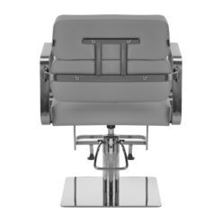 Kampaamotuoli Porto harmaa/teräs