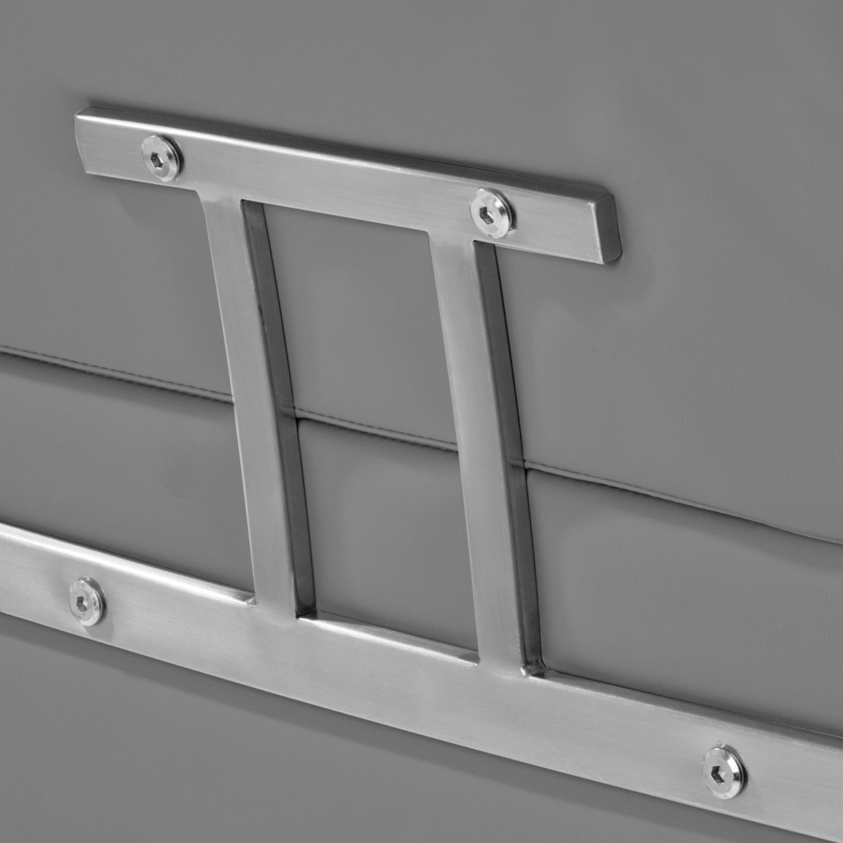 Kampaamotuoli Porto harmaa/teräs Kampaamotuoli Porto harmaa/teräs