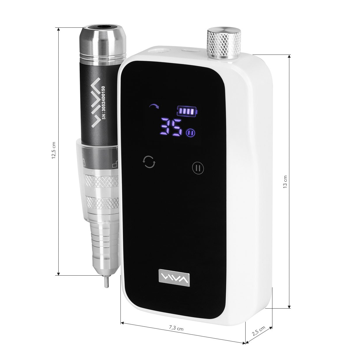 Ladattava kynsipora VIVA 305 Ladattava kynsipora VIVA 305