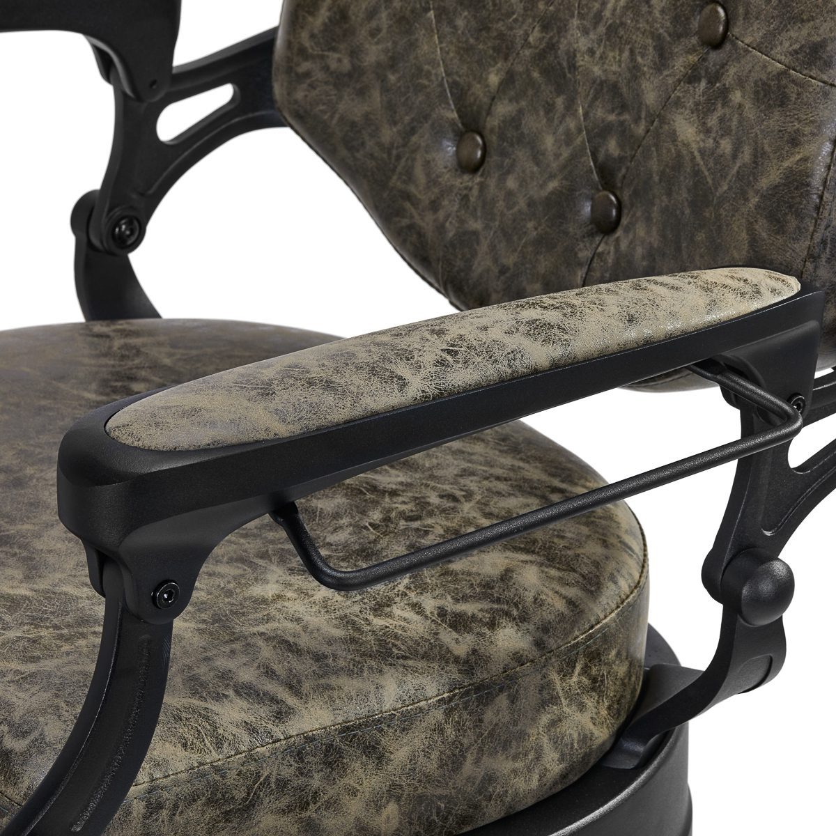 Parturituoli President Old Leather vihreä Parturituoli President Old Leather vihreä