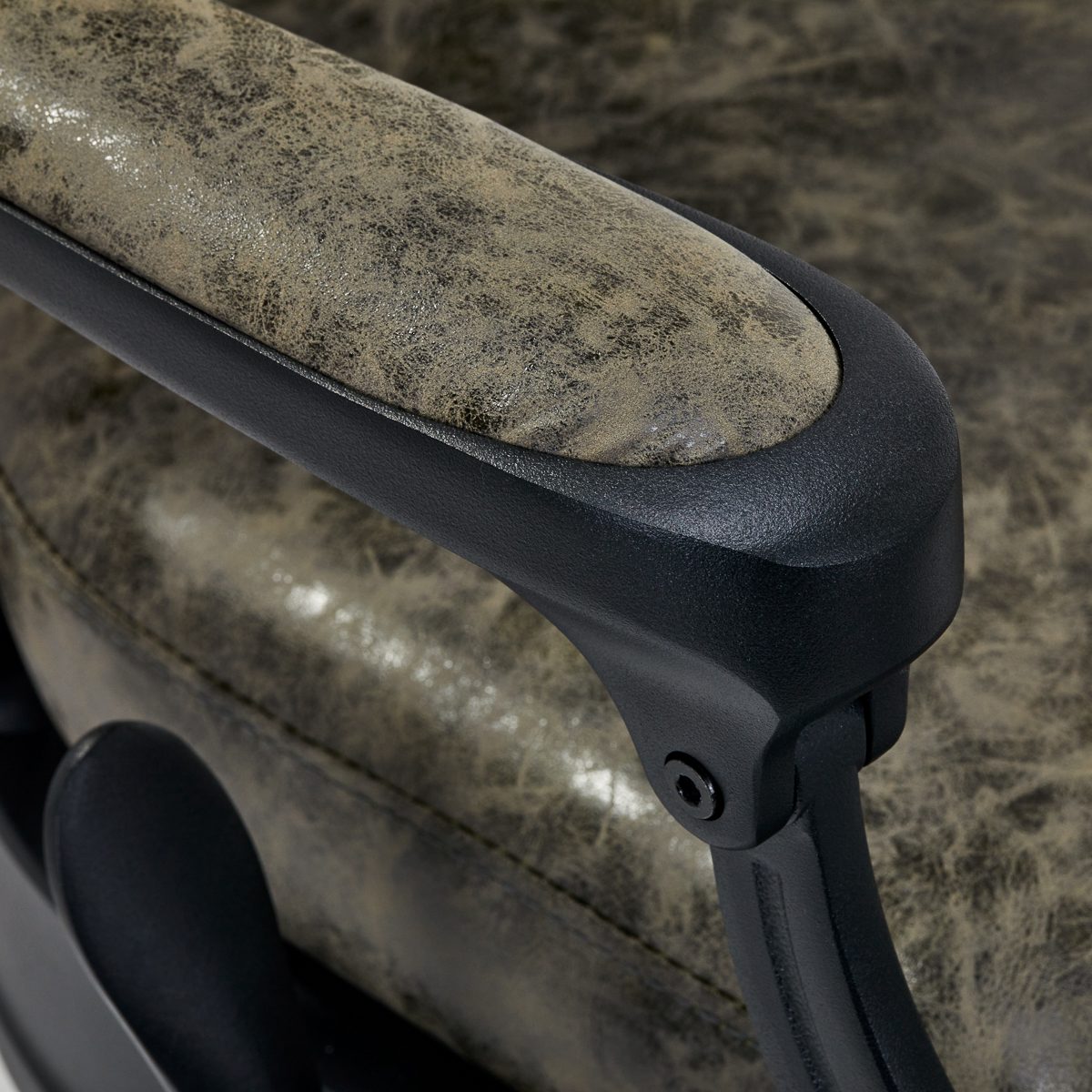 Parturituoli President Old Leather vihreä Parturituoli President Old Leather vihreä