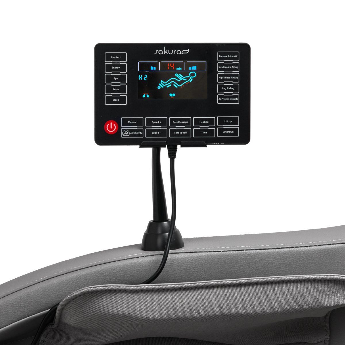 Sakura Classic 305 hierontatuoli harmaa Sakura Classic 305 hierontatuoli harmaa