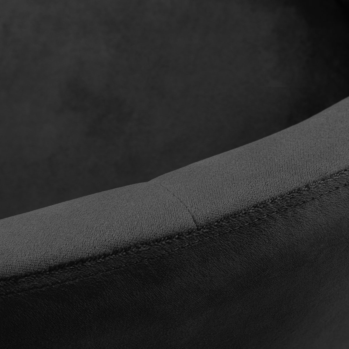 4Rico pyörivä tuoli QS-BL12B, musta sametti 4Rico pyörivä tuoli QS-BL12B, musta sametti