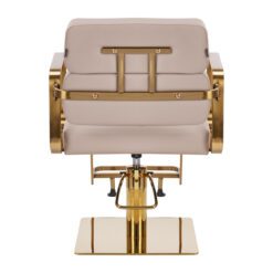 Kampaamotuoli Porto GM beige/kulta