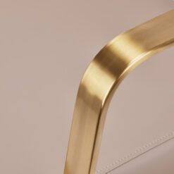 Kampaamotuoli Porto GM beige/kulta