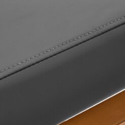 Kampaamotuoli Porto GM harmaa/kulta