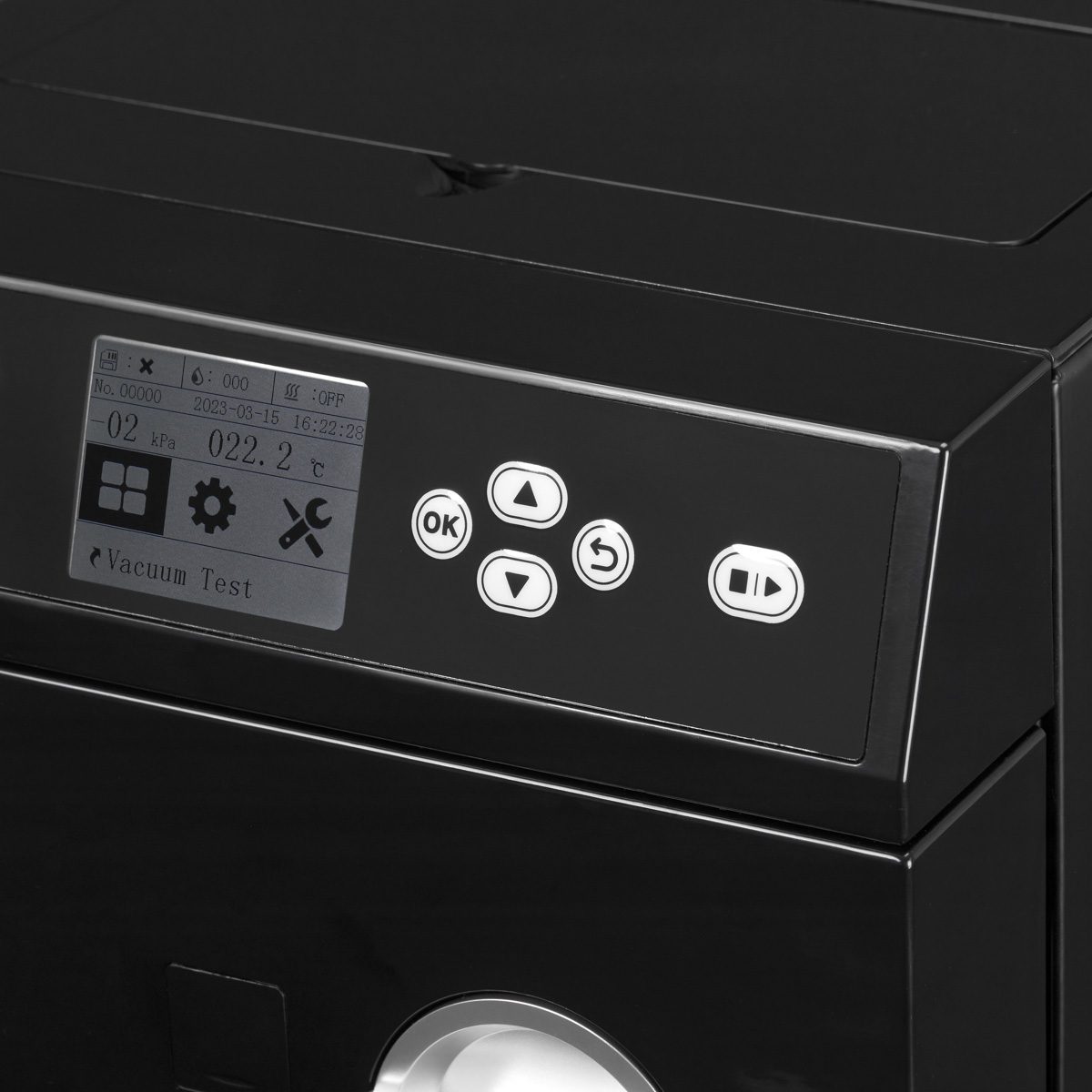 Lafomed LFSS03AA LCD 3 litra, luokka B, lääketieteellinen, musta. Lafomed LFSS03AA LCD 3 litra, luokka B, lääketieteellinen, musta.