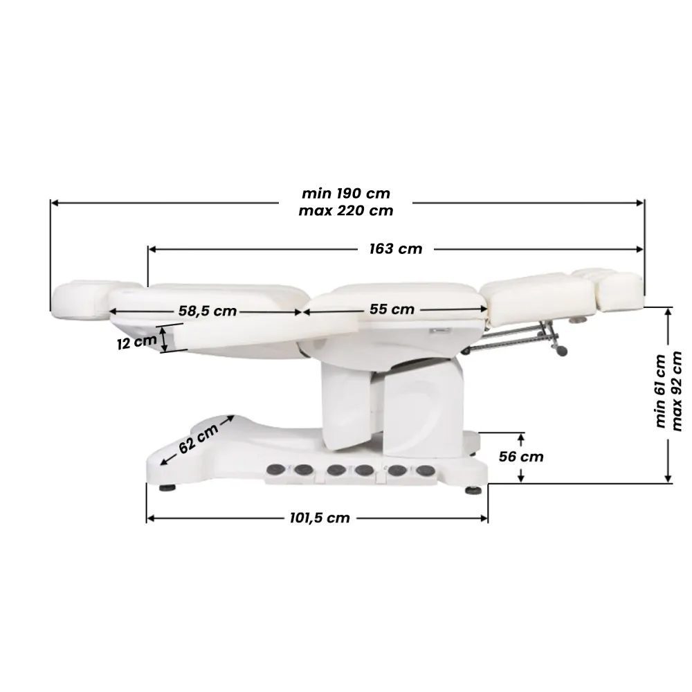 Sähköinen jalkahoitotuoli Azzurro 708BS Pedi Pro Exclusive, 4 moottoria, lämmityksellä Sähköinen jalkahoitotuoli Azzurro 708BS Pedi Pro Exclusive, 4 moottoria, lämmityksellä