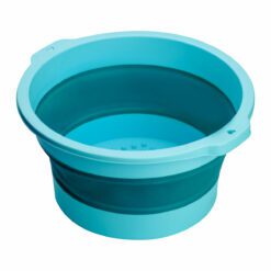 Taitettava sininen pedikyyrikulho Taitettava sininen pedikyyrikulho