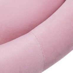 4Rico kääntyvä asiakastuoli QS-BL12G sametti pinkki