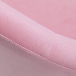 4Rico kääntyvä asiakastuoli QS-BL12G sametti pinkki