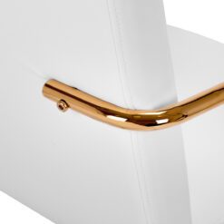 Asiakastuoli QS-OF211G – kulta & kermanvärinen