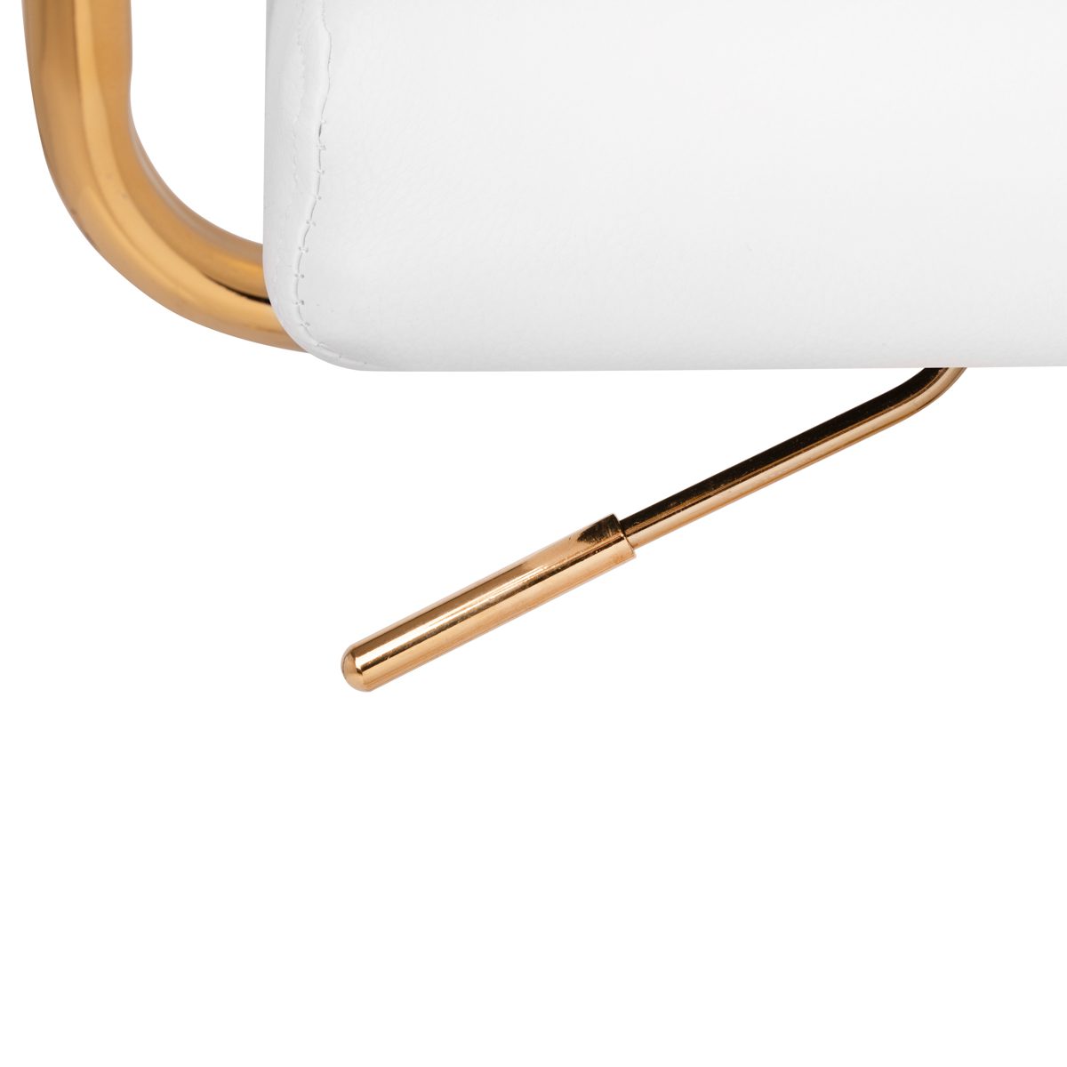 Asiakastuoli QS-OF211G, kulta/valkoinen Asiakastuoli QS-OF211G, kulta/valkoinen