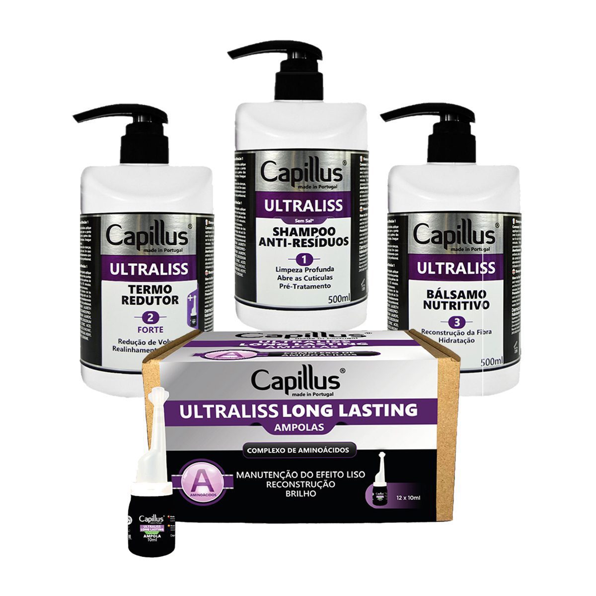 Capillus Ultraliss Forte -hoitosarja Capillus Ultraliss Forte -hoitosarja