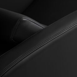 Gabbiano Emma kampaamon pesupaikka sähköisellä jalkatuella musta