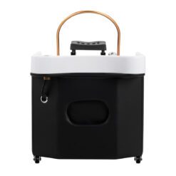 Gabbiano Head Spa 050 Liikuteltava Pesuyksikkö Musta