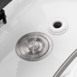 Gabbiano Head Spa 050 Liikuteltava Pesuyksikkö Musta