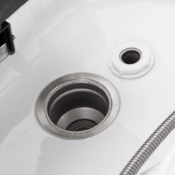 Gabbiano Head Spa 050 Liikuteltava Pesuyksikkö Musta