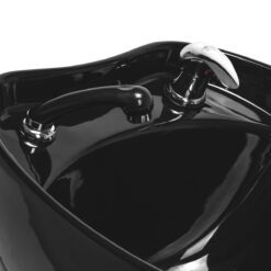 Gabbiano Sylvia Kampaamon Pesupaikka Sähköisellä Jalkatuella Musta