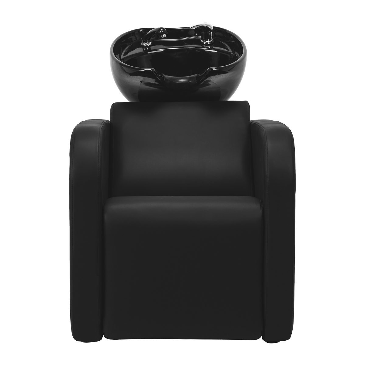 Gabbiano Sylvia Kampaamon Pesupaikka Sähköisellä Jalkatuella Musta Gabbiano Sylvia Kampaamon Pesupaikka Sähköisellä Jalkatuella Musta