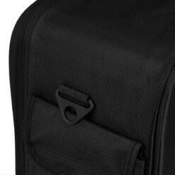 Kampaamolaukku pyörillä musta