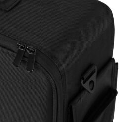 Kampaamolaukku pyörillä musta