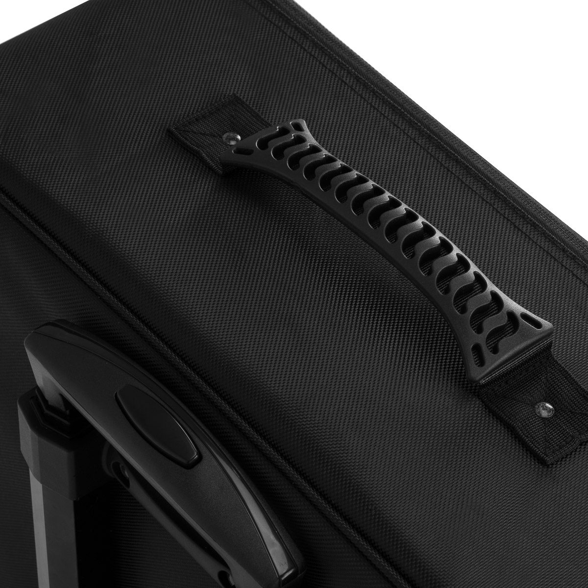 Kampaamolaukku pyörillä musta Kampaamolaukku pyörillä musta