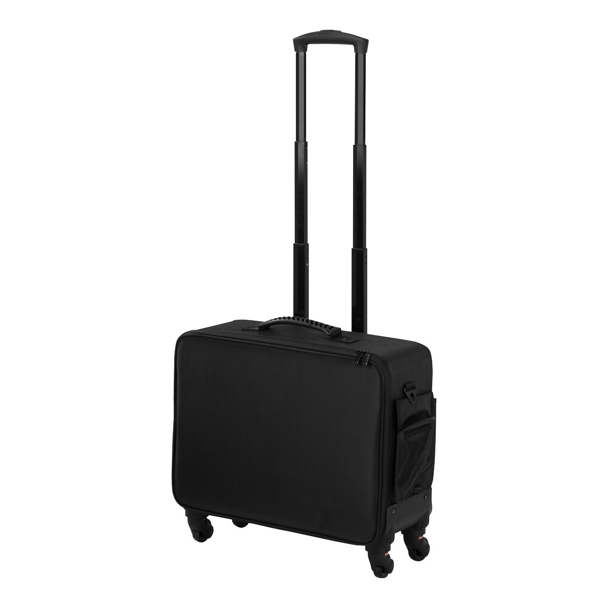 Kampaamolaukku pyörillä musta Kampaamolaukku pyörillä musta