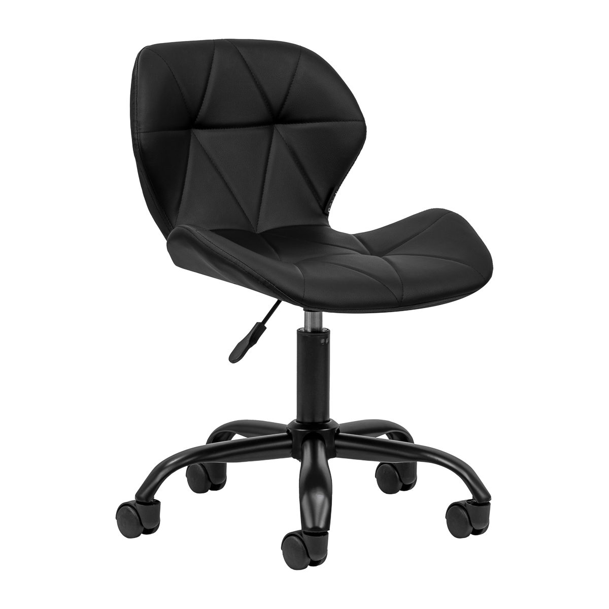 Kosmetologin jakkara QS-06G, musta Kosmetologin jakkara QS-06G, musta