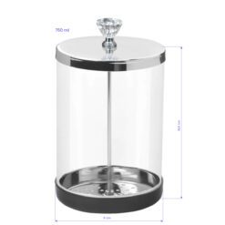 Lasisäiliö työkalujen desinfiointiin 750 ML