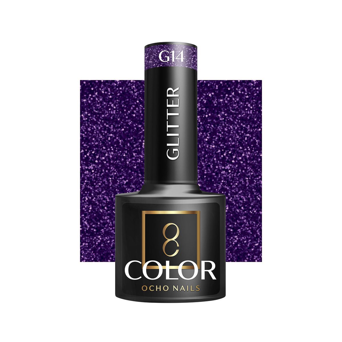 OCHO NAILS Hybridilakka Glitter G14 – 5 g OCHO NAILS Hybridilakka Glitter G14 – 5 g