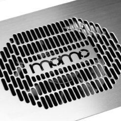 Pöytäimuri pöytään sisäänrakentamiseen, hopeanvärinen