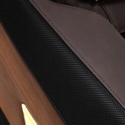 Sakura hierontatuoli Classic 306A – tumma puun ja nahan yhdistelmä