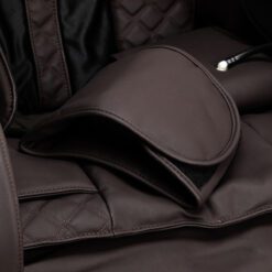 Sakura hierontatuoli Classic 306A – tumma puun ja nahan yhdistelmä