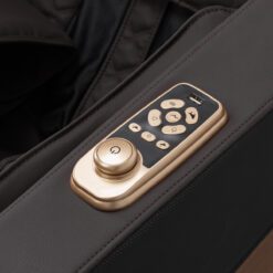 Sakura hierontatuoli Classic 306A – tumma puun ja nahan yhdistelmä