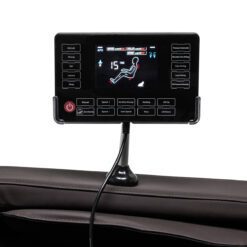 Sakura hierontatuoli Classic 306A – tumma puun ja nahan yhdistelmä