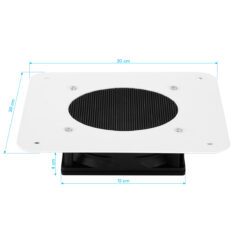 Upotettava Kynsipölyn imuri Momo X1W 100W Valkoinen