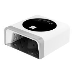 UV/LED-kynsilamppu OCHO NAILS X22 72W, langaton, valkoinen, peilipohjalla.