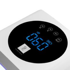 UV/LED-kynsilamppu OCHO NAILS X22 72W, langaton, valkoinen, peilipohjalla.