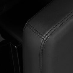 Gabbiano Carmen kampaamopesuallas säädettävällä jalkatuella, musta