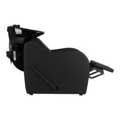 Gabbiano Carmen kampaamopesuallas säädettävällä jalkatuella, musta