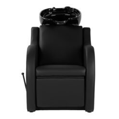 Gabbiano Carmen kampaamopesuallas säädettävällä jalkatuella, musta