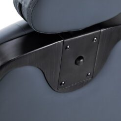 Gabbiano parturituoli Francesco – grafiitinharmaa, harjattu musta runko