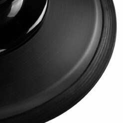 Gabbiano parturituoli Francesco – grafiitinharmaa, harjattu musta runko