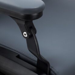 Gabbiano parturituoli Francesco – grafiitinharmaa, harjattu musta runko